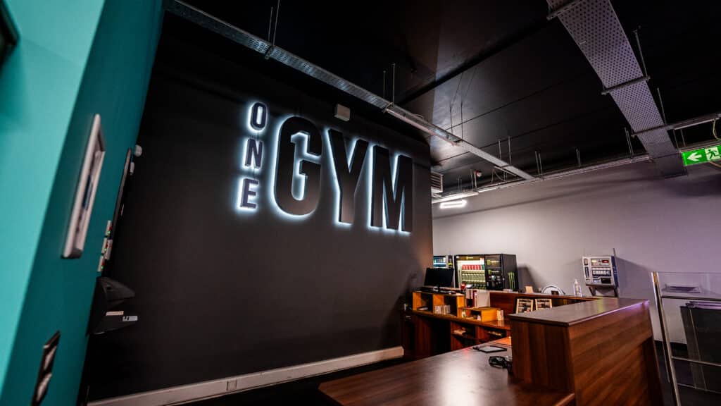 One Gym Navan Reception
